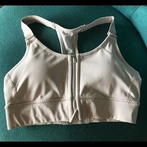 Athleta empower zip front bra ~ XS